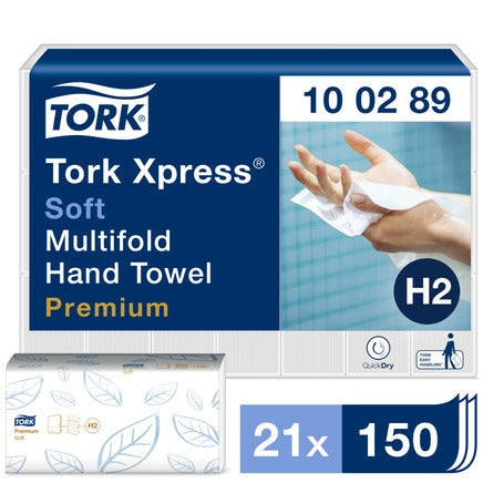 Tork Xpress Soft Multifold Hand Towel (Case of 3510)