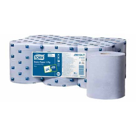 Tork Basic Paper 1Ply Blue 300M (Case of 6)