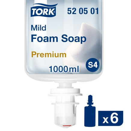 Tork Mild Foam Soap 1L (Case of 6)