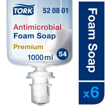 Tork Antimicrobial Foam Soap 1L (Case of 6)