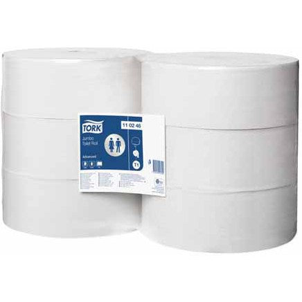 Tork Jumbo Toilet Roll 340M (Case of 6)