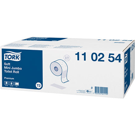 Tork Soft Mini Jumbo Toilet Tissue Roll 170M (Case of 12)