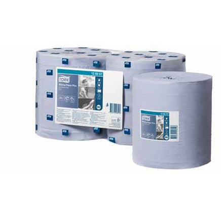 Tork Wiping Paper Plus Blue 2Ply (Case of 6)