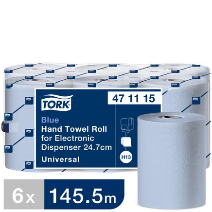 Tork Blue Hand Towel Roll for Electronic Dispenser (Case of 6)