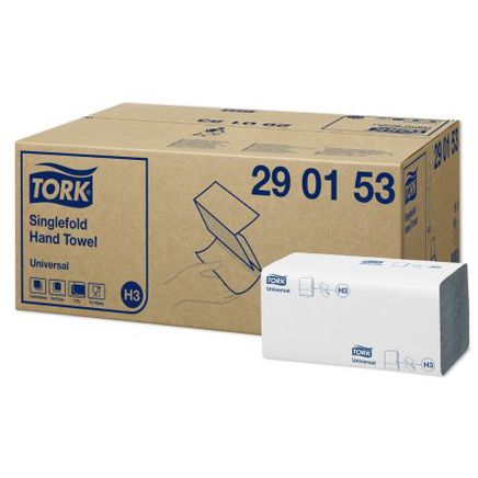 Tork S Fold Hand Towel White 2 Ply (Case of 4500)