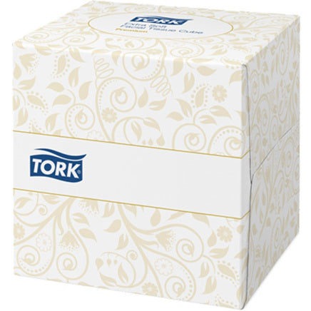 Tork Extra Soft Facial Tissue Cube 100 sheets (Case of 30)