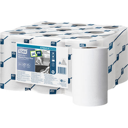 Tork Reflex Wiping Paper Plus (Case of 9)