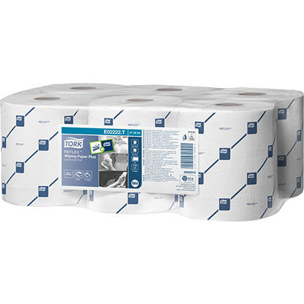 Tork Reflex Wiping Paper Plus  (Case of 6)