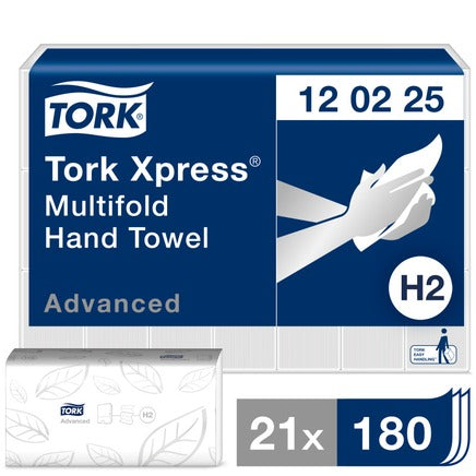 Tork Xpress Multifold Hand Towel Advanced (Case of 3780)